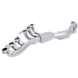 Front Catalytic Converter, Federal EPA Standard, 46-State Legal (Cannot ship to CA, CO, NY or ME), With Integrated Exhaust Manifold, 3.0L Engine