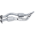 Front Catalytic Converter, Federal EPA Standard, 46-State Legal (Cannot ship to CA, CO, NY or ME), With Integrated Exhaust Manifold, 3.0L Engine