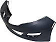 Front Primed Bumper Cover, Sedan, With Signature Lightning