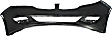 Front Primed Bumper Cover, Sedan, With Signature Lightning
