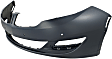 2013 Lincoln MKZ Base - Front Primed Bumper Cover, For Models With Signature Lighting, CAPA Certified