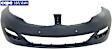2013 Lincoln MKZ Base - Front Primed Bumper Cover, For Models With Signature Lighting, CAPA Certified