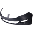 Front Primed Bumper Cover, Sedan, With Signature Lightning, With Tow Hook Holes, With Parking Aid Sensor Holes, CAPA CERTIFIED
