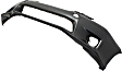 Front Primed Bumper Cover, Base Model, 4 Cyl., 1.8L Engine, For Models With F Sport Package, Without Headlight Washer Holes and Parking Aid Sensor Holes
