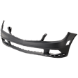 2011 Mercedes Benz C300 4Matic - Front Primed Bumper Cover, For Models Without AMG Styling Package, Headlight Washer Holes, Parktronic System and Daytime Running Light (DRL)