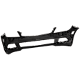 2011 Mercedes Benz C300 4Matic - Front Primed Bumper Cover, For Models Without AMG Styling Package, Headlight Washer Holes, Parktronic System and Daytime Running Light (DRL)