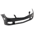 2011 Mercedes Benz C300 4Matic - Front Primed Bumper Cover, For Models Without AMG Styling Package, Headlight Washer Holes, Parktronic System and Daytime Running Light (DRL)