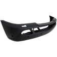 Front Primed Bumper Cover, For Models With Headlights Cleaning System, Rectangular Fog Lamps and Parktronic System, Without M-Class Styling Package