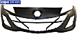 Front Primed Bumper Cover, Sedan, 2.0L Engine, CAPA Certified