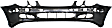 2004 Mercedes Benz E500 Base - Front Primed Bumper Cover, Sedan, For Models Without Appearance Package and Sport Package