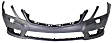 2012 Mercedes Benz E350 - Front Primed Bumper Cover, 4-Door, Wagon, For Models With AMG Styling Package, With Headlamp Washer and Without Parktronic, CAPA Certified