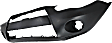 Front Primed Bumper Cover, Without Lower Protector