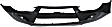 Front Primed Bumper Cover, Without Lower Protector