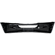 Front Textured Bumper Cover, Base Model, 6 Cyl., 3.0L Engine, Without Fog Light Holes, Without Parking Aid Sensor Holes