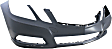 Front Primed Bumper Cover, For Models With Sedan/Wagon (W212), Classic Trim Package | Without AMG Styling Package, Parktronic System & Headlight Cleaning System