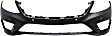 Front Primed Bumper Cover, Sedan, With Parking Aid Sensor Holes, For Models With Sport Package