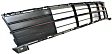 Front, Lower Bumper Grille, Textured Black