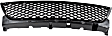 Sedan Front Bumper Grille, Black