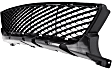 Sedan Front Bumper Grille, Black