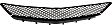Front Bumper Grille, Textured Black, Base Model