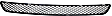 Front Bumper Grille, Textured Black