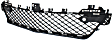 Front, Lower Bumper Grille, For Models Without AMG Styling Package, With Parktronic System, Textured Black