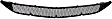 2008 Mercedes Benz C300 - Front, Center Bumper Grille, For Models With AMG Styling Package, Textured Black