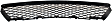 Front Bumper Grille, Textured Black, 4 Cyl., 2.3L Engine