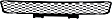 Front Bumper Grille, Textured Black
