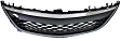 Front Bumper Grille, Chrome
