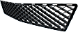 Front, Center Bumper Grille, Textured Black, 6 Cyl., 3.5L Engine
