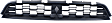 Front, Upper Bumper Grille, Textured Black CAPA Certified