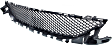 Front, Center Bumper Grille, Textured Black