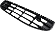 Front, Lower Bumper Grille, Textured Gray