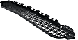 2015 Mercedes Benz C400 - Front, Center Bumper Grille, Textured Black
