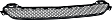 2015 Mercedes Benz C400 - Front, Center Bumper Grille, Textured Black