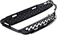 Front, Driver Side, Outer Bumper Grille, Black
