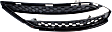 Front, Driver Side, Outer Bumper Grille, Black
