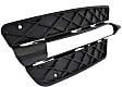 Front, Driver Side, Outer Bumper Grille, Textured Black