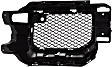 Front, Driver Side Bumper Grille, Textured Black, Base Model