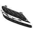 Front, Passenger Side Fog Light Trim, Sedan, For Models With Sport Pkg (Code 952), With Outside Temp. (Code 240), Without AMG Styling (Code 772), Without AMG Exterior Carbon (Code 773)