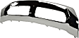 Front, Driver or Passenger Side, Lower Bumper Trim, Chrome