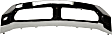 Front, Driver or Passenger Side, Lower Bumper Trim, Chrome, CAPA CERTIFIED