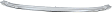 Front, Driver or Passenger Side Bumper Trim, Chrome