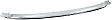 Front, Driver or Passenger Side Bumper Trim, Chrome