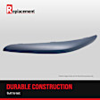 Front, Passenger Side Bumper Trim, Primed