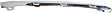 Front, Passenger Side Bumper Trim, Chrome