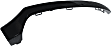 Front, Passenger Side Bumper Trim, Primed, Outer Molding