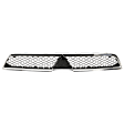 Upper Grille Assembly, Chrome Shell with Black Insert