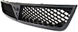 Upper Grille Assembly, Silver Shell with Black Insert